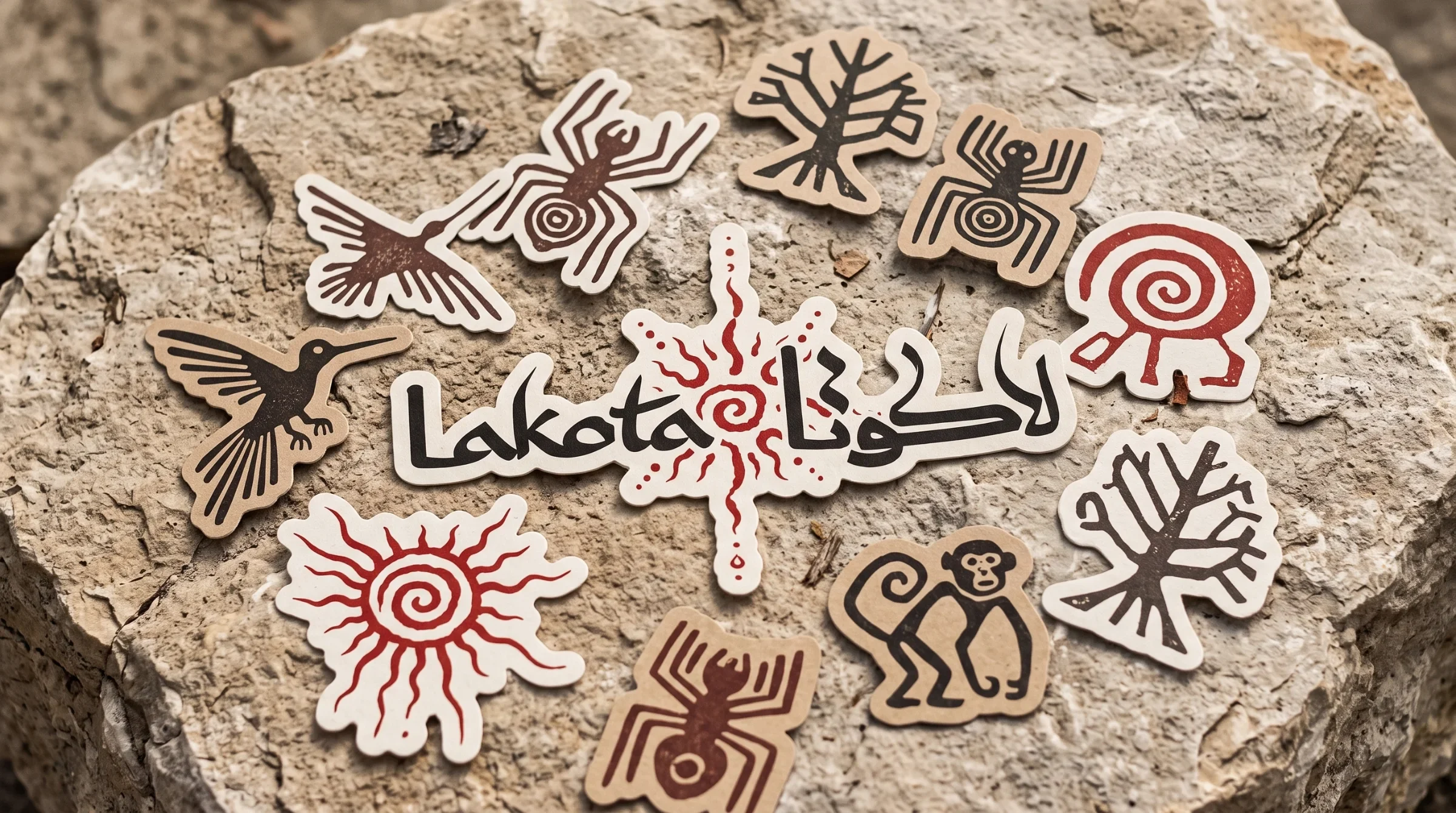 Lakota Brand sticker system