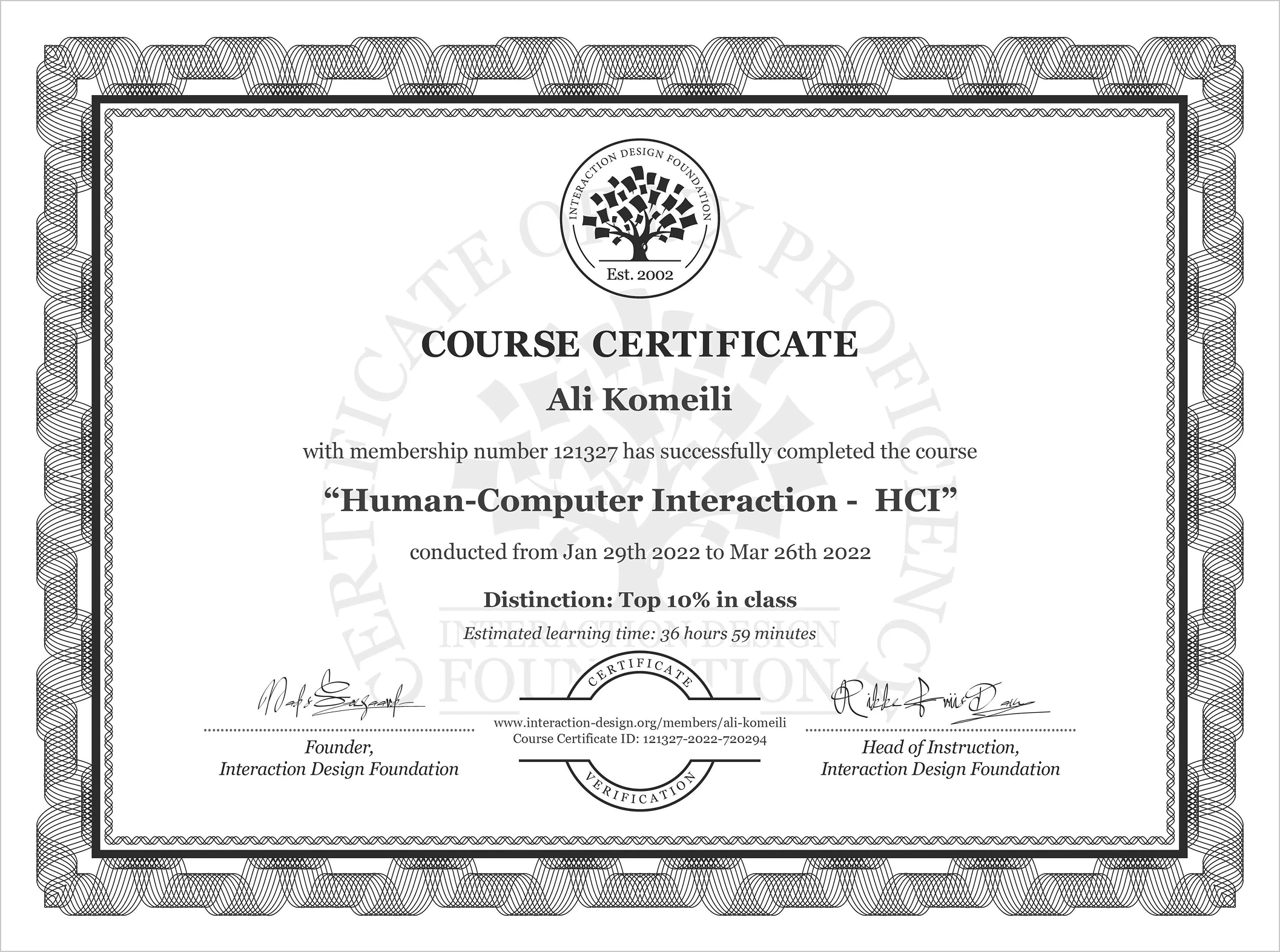 Human–Computer Interaction