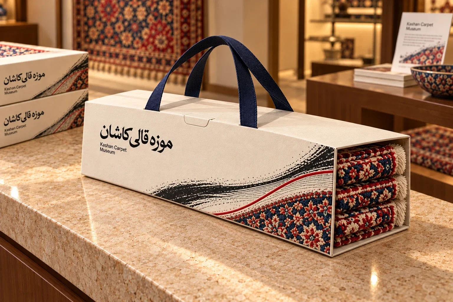 حقيبة لحمل سجادة مطوية